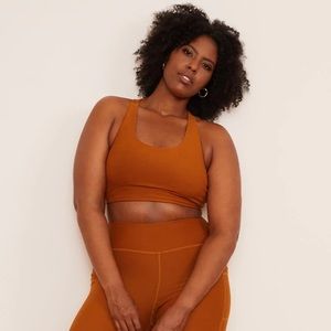 Wolven threads turmeric yoga top